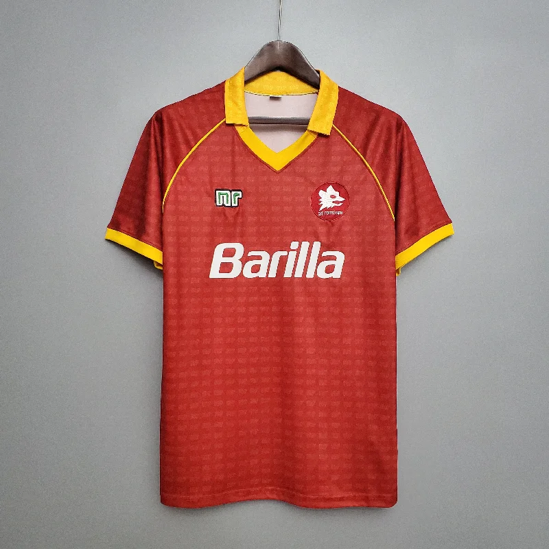 1990/91 AS Roma Home Shirt