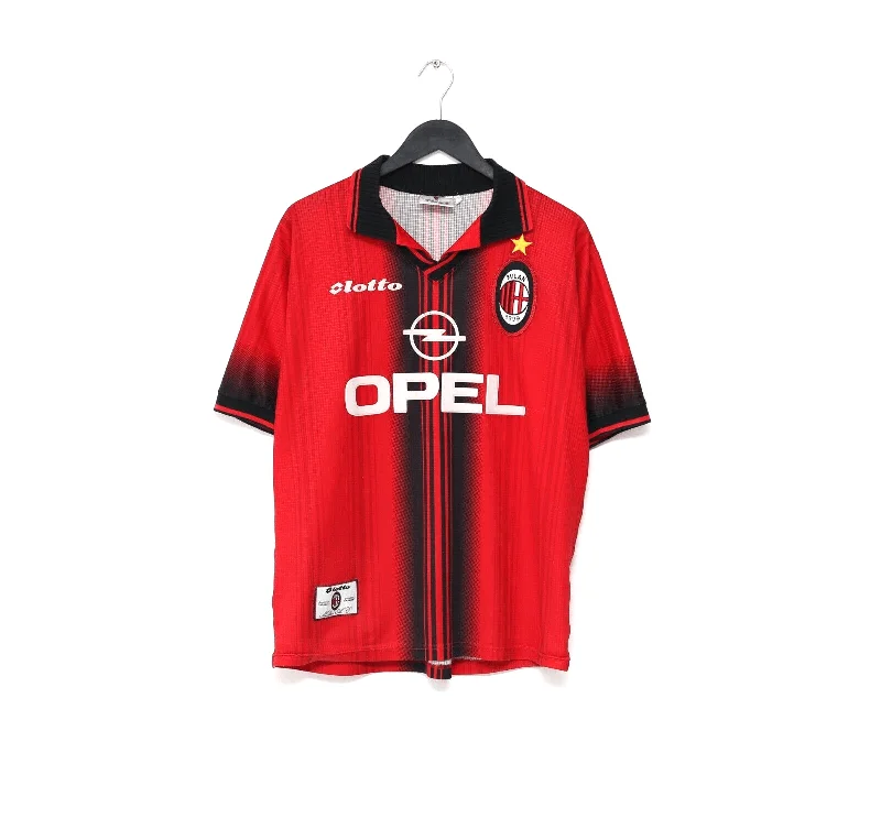 1997/98 AC MILAN Vintage Lotto 4th Football Shirt (L)