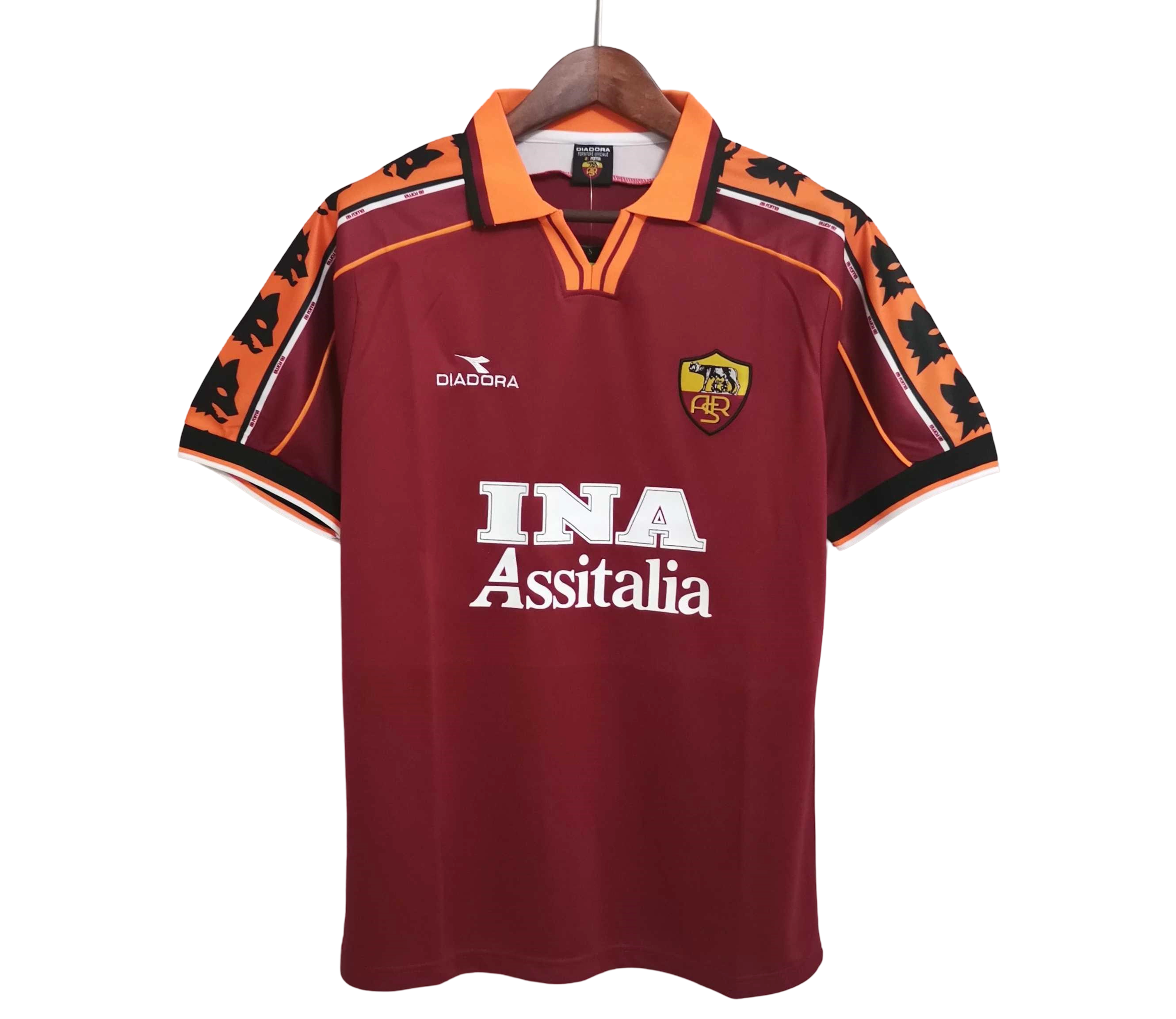 1998/99 AS ROMA Home Retro Kit - ClassicKits433