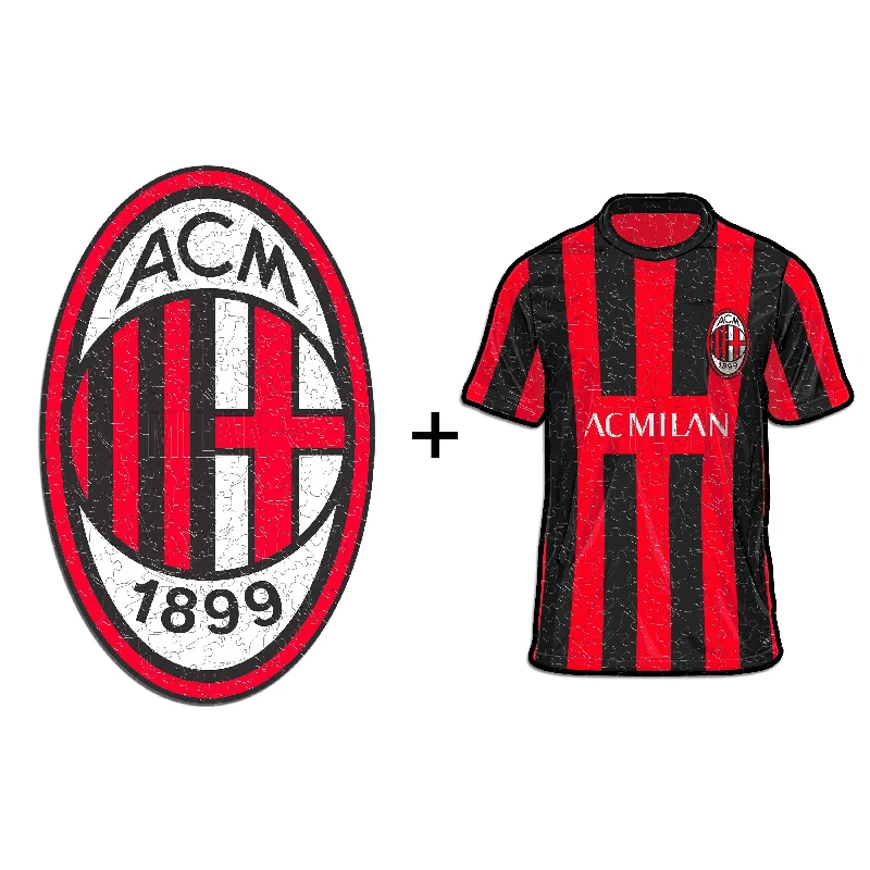 2 PACK AC Milan® Logo + Camiseta