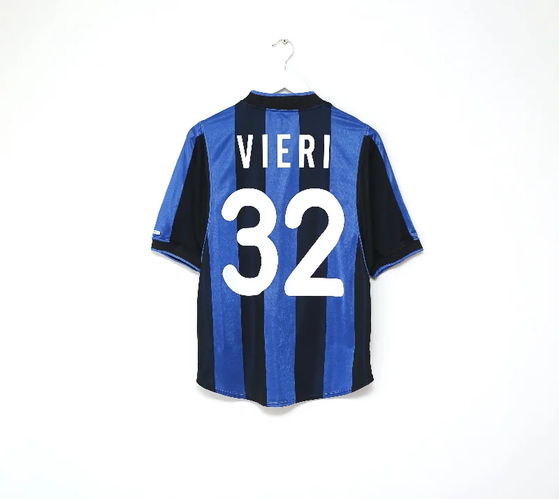 2000/01 VIERI #32 Inter Milan Vintage Nike Home Football Shirt Jersey (S/M)