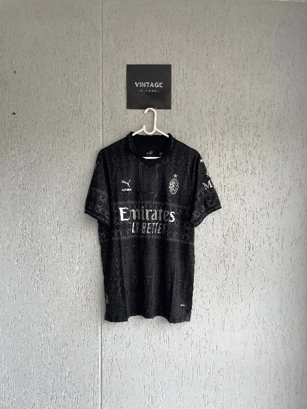 AC Milan 2023-24 4th Fan Version Jersey (Black)