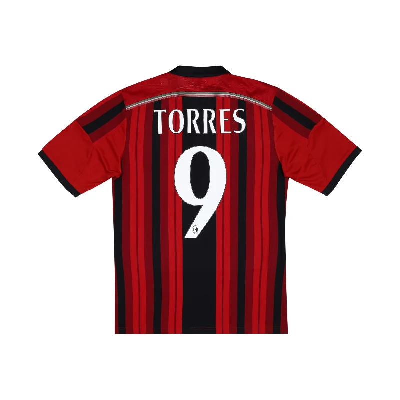 AC MILAN 2014-15 HOME SHIRT - TORRES 9 - S