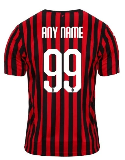 AC Milan Custom 19/20 Home Jersey