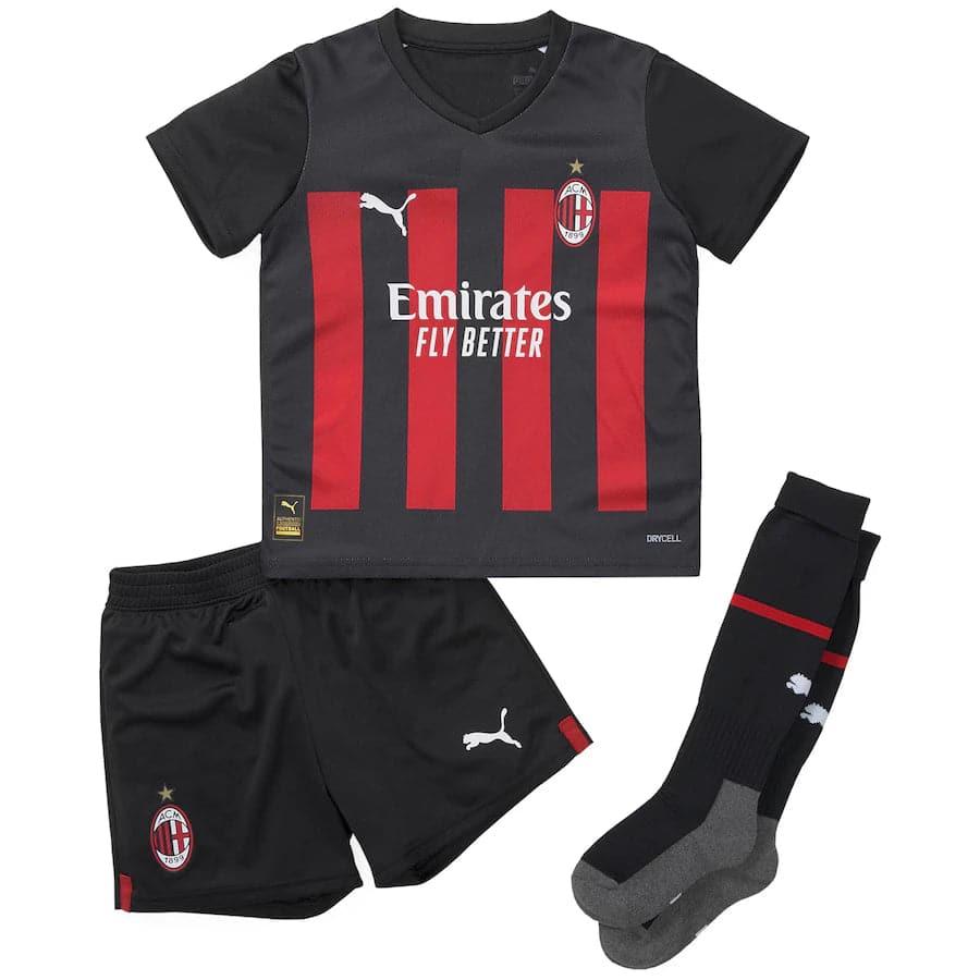 AC MILAN DOMICILE 22/23 Enfant (+short)