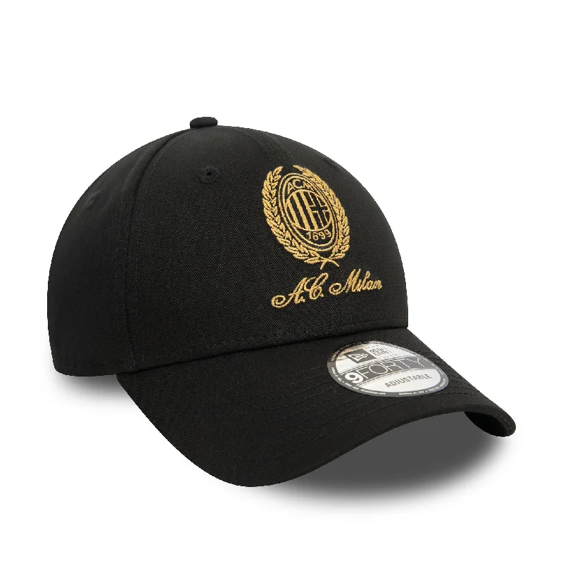 AC Milan Heritage Gold Black 9FORTY Adjustable Cap