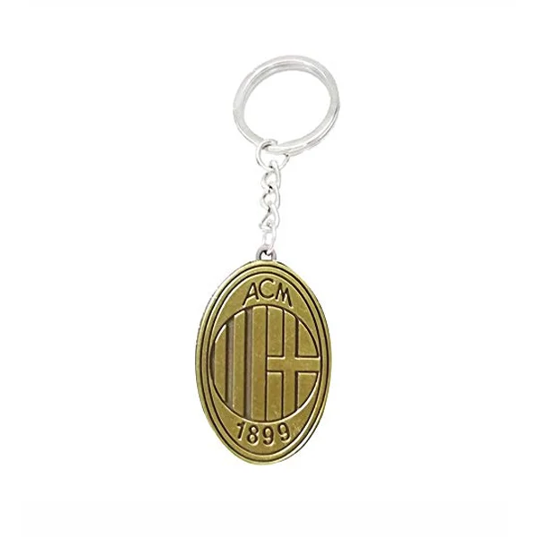 AC Milan Metal Keychain