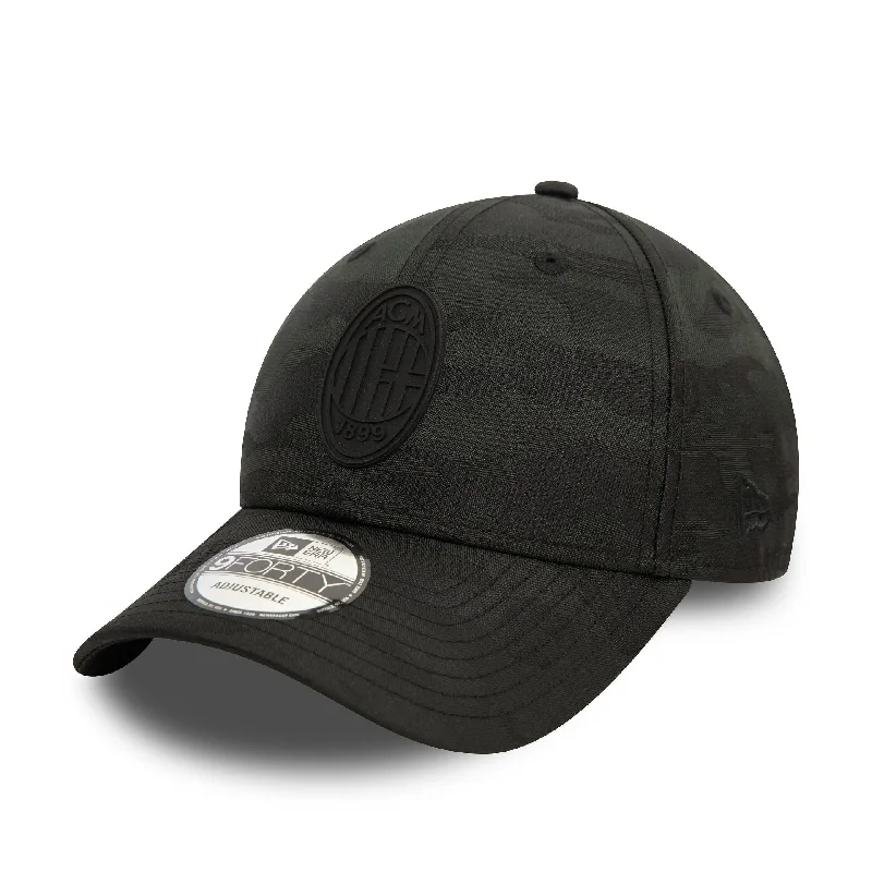 AC Milan Tonal Camo Black 9FORTY Adjustable Cap