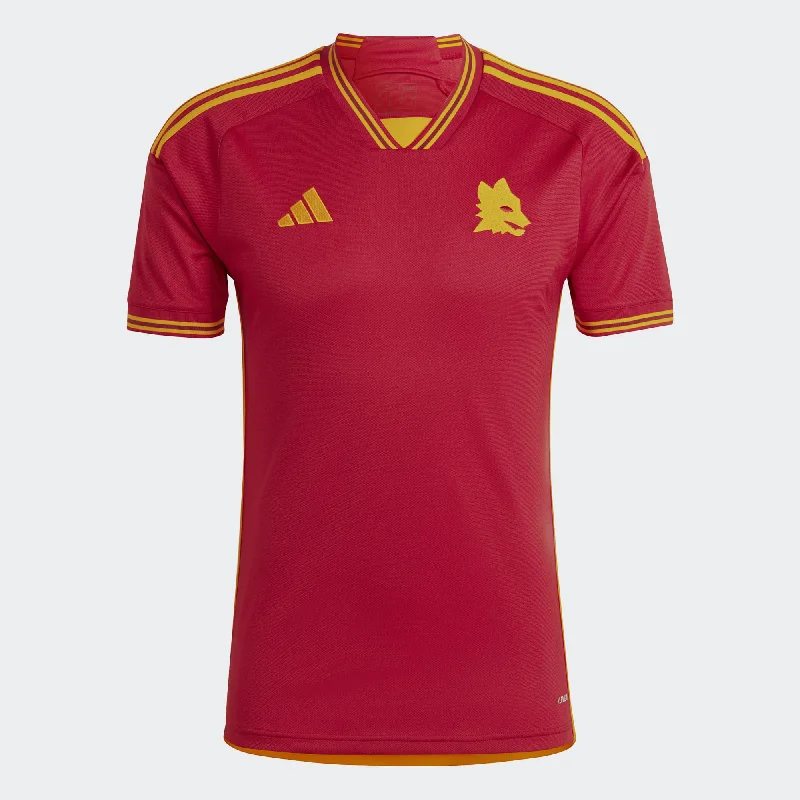 ADIDAS AS ROMA HOME SHIRT JERSEY 2023-2024