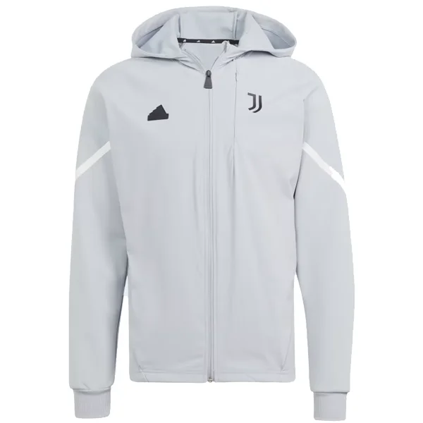 adidas Juventus D4GMD Full Zip Hoodie 23/24 (Halo Silver)