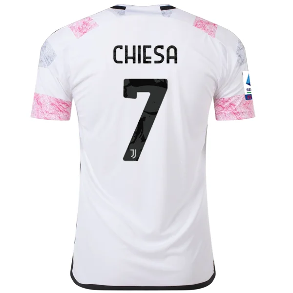 adidas Juventus Federico Chiesa Away Jersey w/ Serie A 23/24 (White)