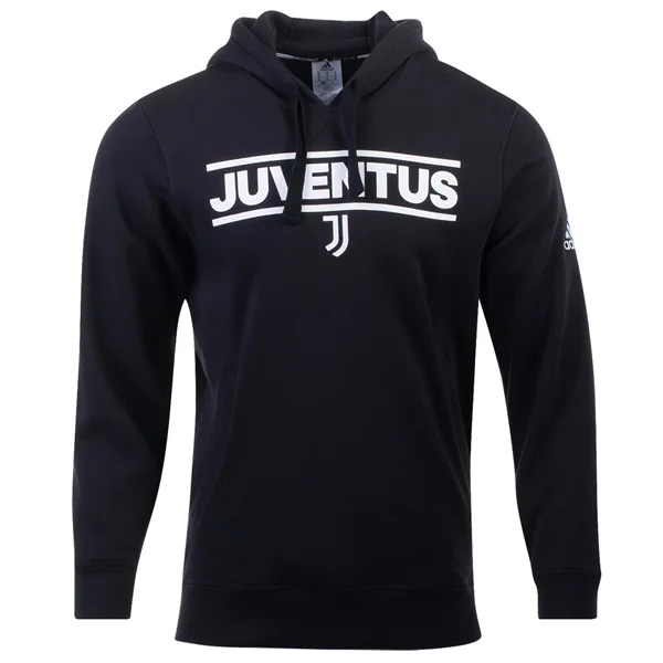 adidas Juventus Fleece Hoodie 22/23 (Black/White)