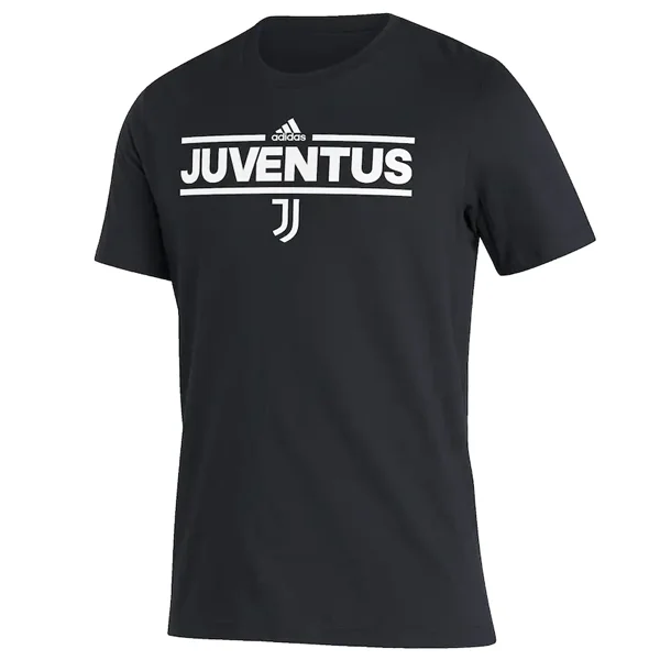 adidas Juventus Lockup T-Shirt (Black/White)