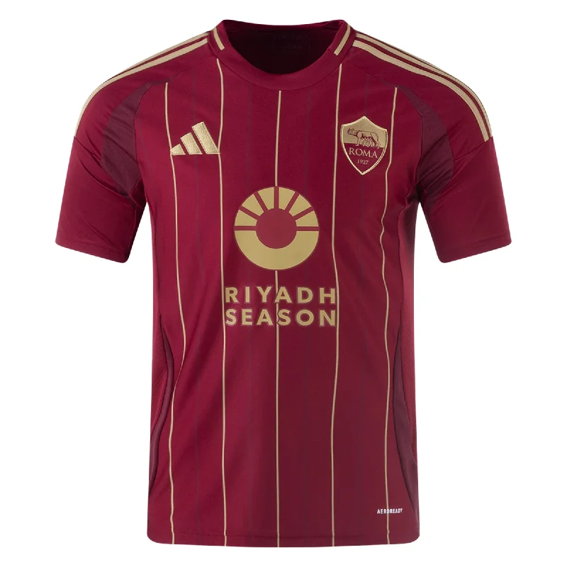 adidas Roma Home Jersey 24/25 (Burgundy/Gold)