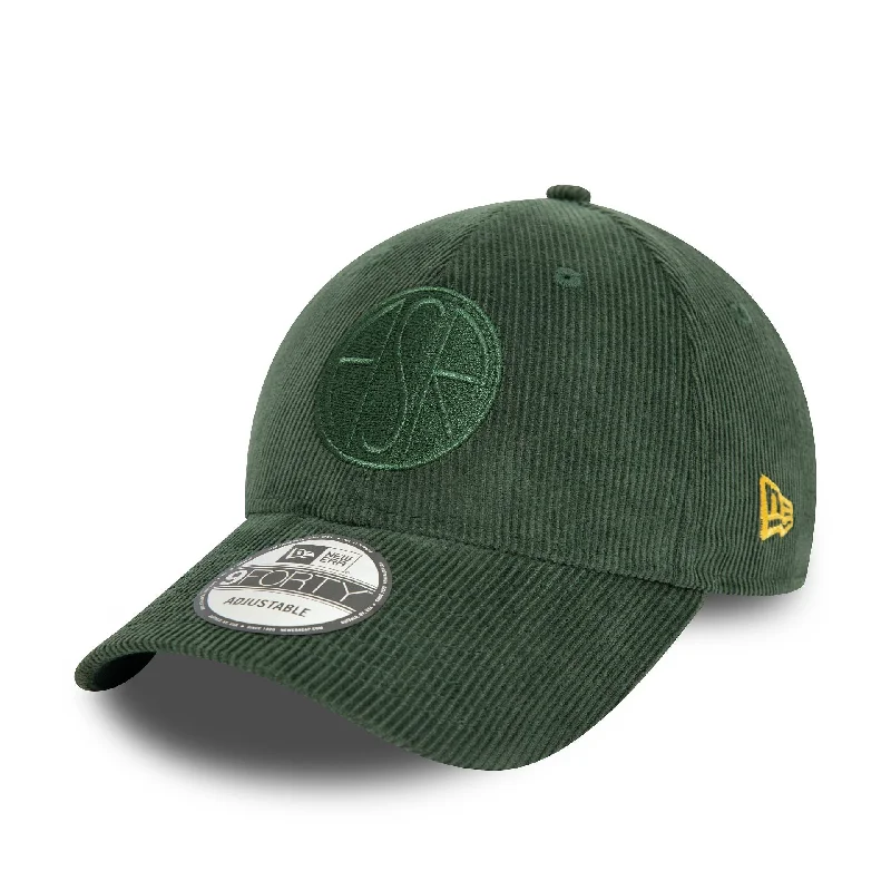 AS Roma Cord Tonal Dark Green 9FORTY Adjustable Cap