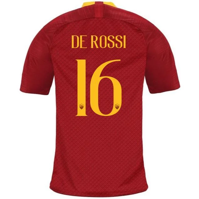 AS Roma De Rossi Home Jersey 2018/19