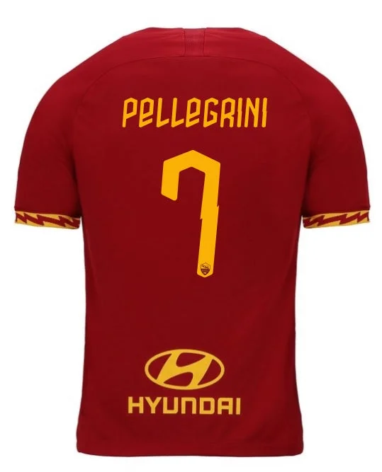 AS Roma Lorenzo Pellegrini 19/20 Home Jersey