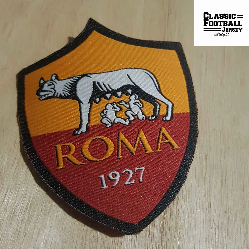 AS Roma Woven Logo Patch