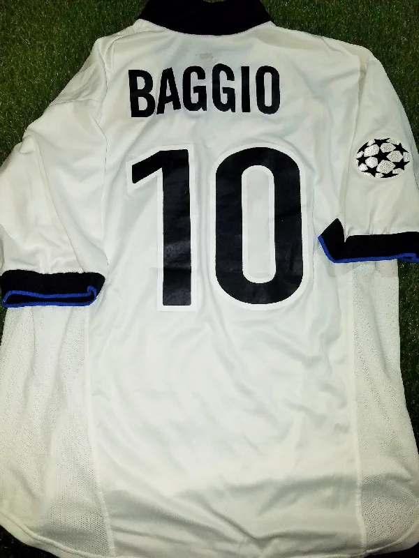 Baggio Inter Milan 1998 1999 UEFA Jersey Shirt Maglia L