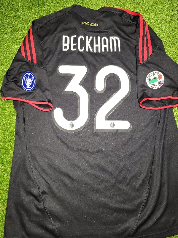 Beckham AC Milan 2009 2010 Third Soccer Jersey Shirt XL SKU# E84188