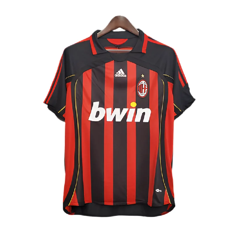 Camisola AC Milan Retrô 2006/2007 - Vermelha e Preta