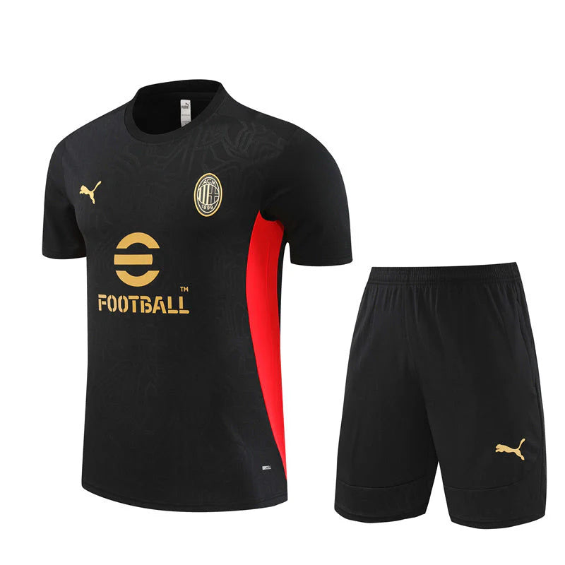 Camisola e Short AC Milan 24/25 - Pré Jogo