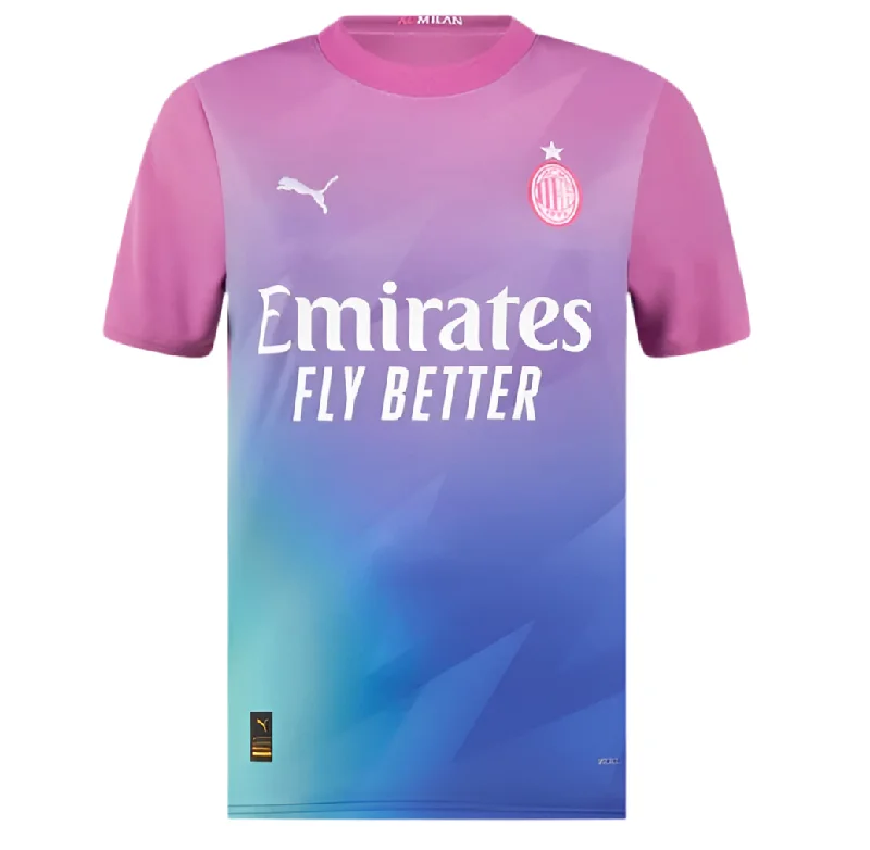 Camisola Feminina AC Milan III 23/24 - Rosa