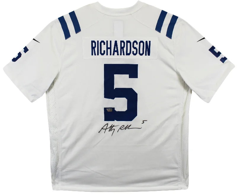 Colts Anthony Richardson Authentic Signed White Nike Game Jersey Fanatics