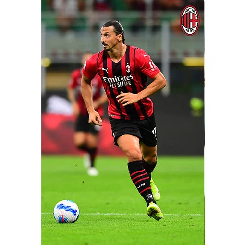 AC Milan Zlatan Ibrahimovic Poster