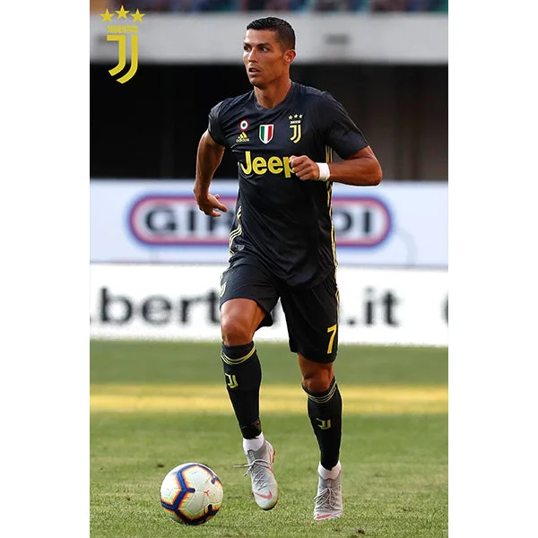 Juventus Cristiano Ronaldo Away Poster