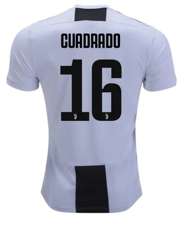 Cuadrado Juventus 18/19 Home Jersey