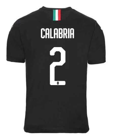 Davide Calabria AC Milan 19/20 Third Jersey