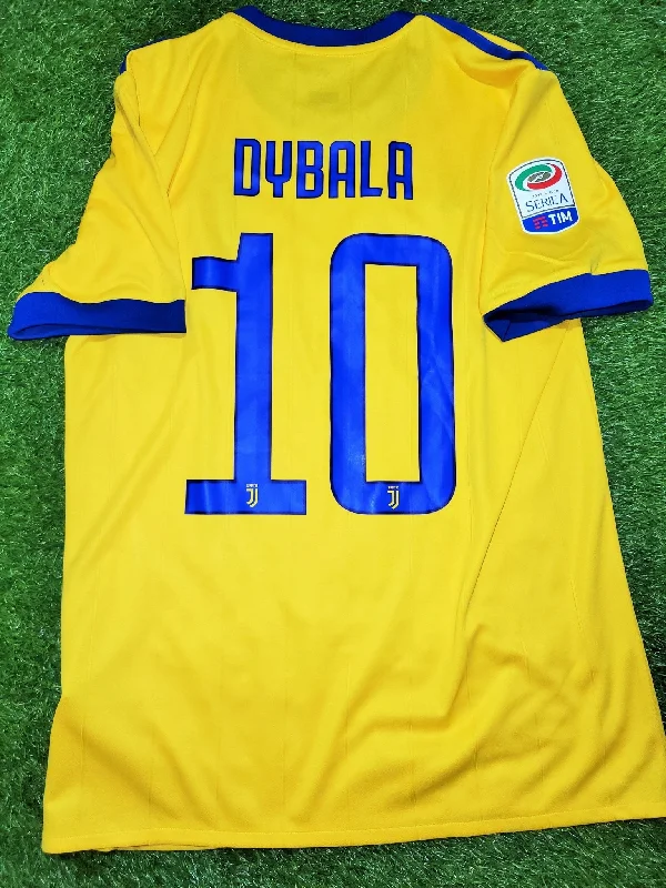 Dybala Juventus 2017 2018 Away Soccer Jersey Shirt M SKU# BQ4530