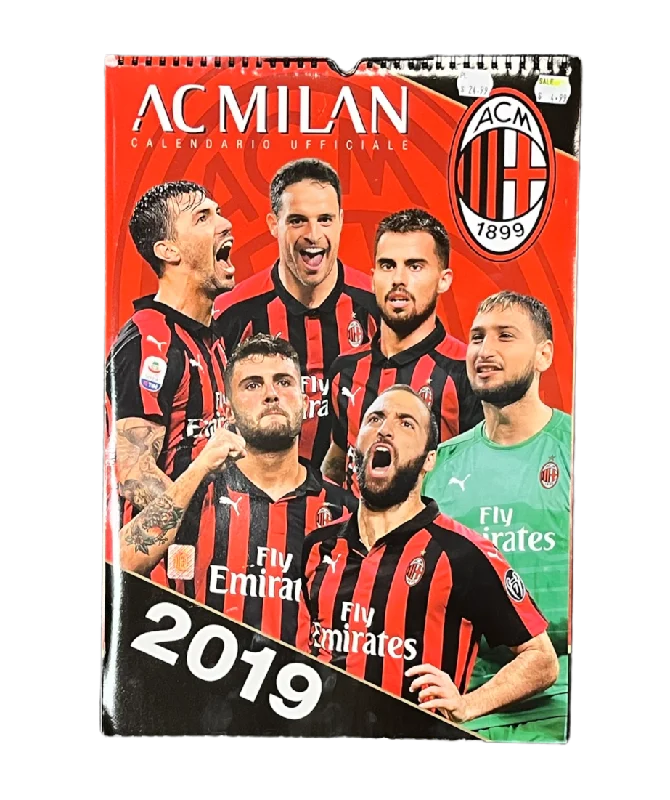 Serie A Calendar 2019 AC Milan