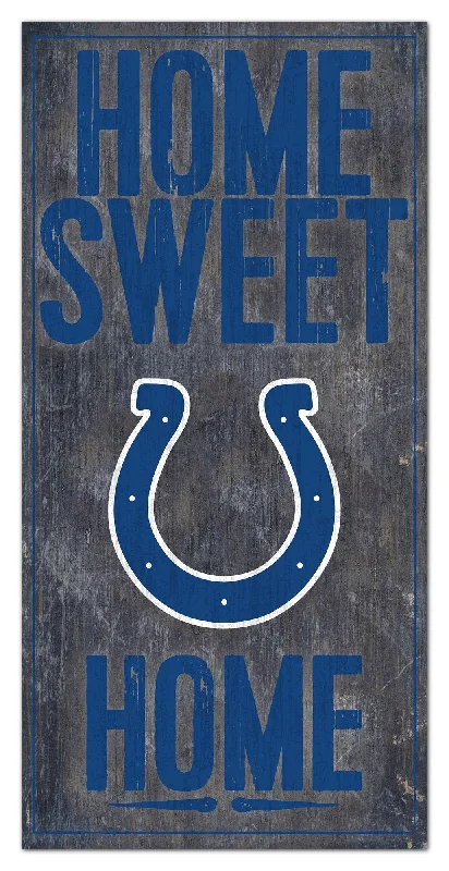 NFL0653-Home Sweet Home 6x12 / N0653-Indianapolis Colts