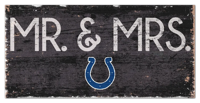 NFL0732-Mr & Mrs 6x12 / N0732-Indianapolis Colts