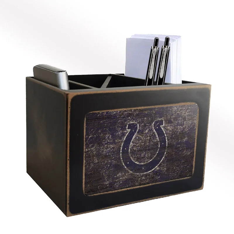 NFL0767 Distressed Desktop Color / N0767-Indianapolis Colts