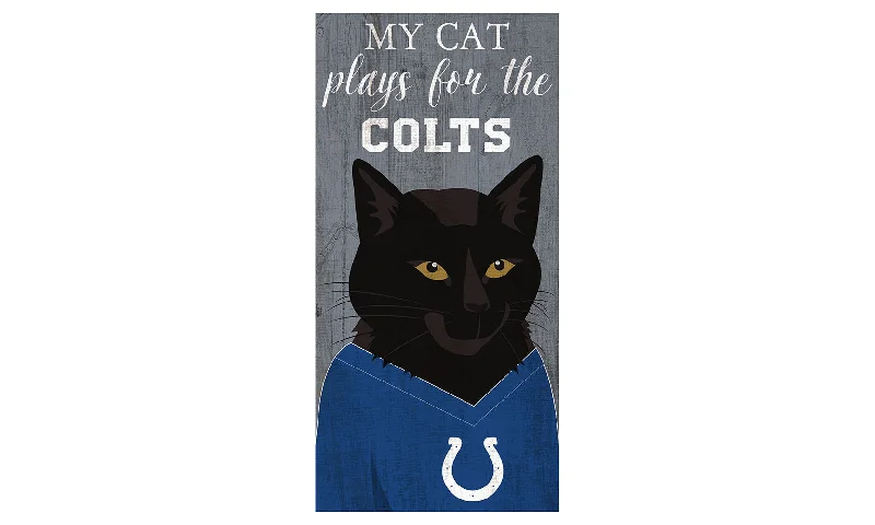 NFL1013-Viral Cat 6x12 / GRP / N1013-Indianapolis Colts