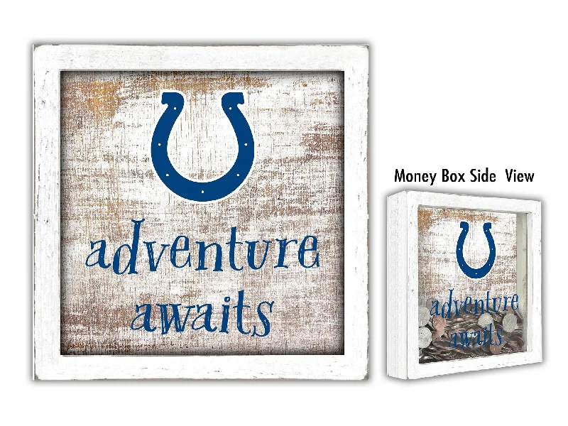 NFL1061-Adventure Awaits Money Box / N1061-Indianapolis Colts