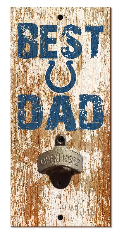 NFL1077-Best Dad Bottle Opener / N1077-Indianapolis Colts