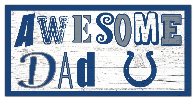 NFL2018-Awesome Dad 6x12 / N2018-Indianapolis Colts