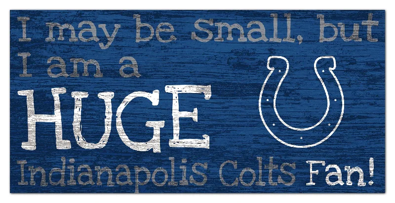 NFL2028-Huge Fan 6x12 / N2028-Indianapolis Colts