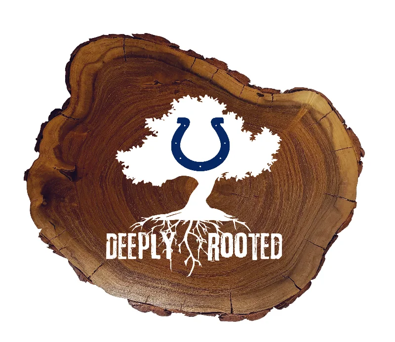 NFL2048-Deeply Rooted Wood Slab / N2048-Indianapolis Colts