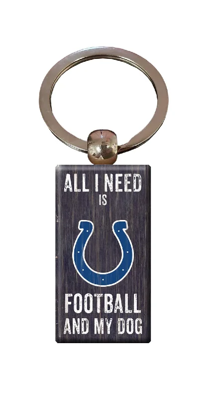 NFL2056-All I Need Keychain / N2056-Indianapolis Colts