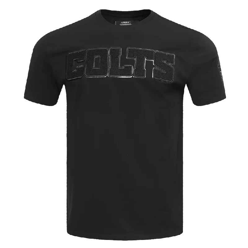 NFL INDIANAPOLIS COLTS TRIPLE BLACK MEN'S SJ TEE (TRIPLE BLACK)