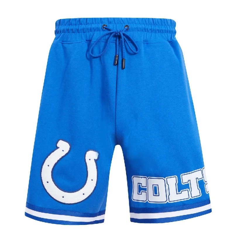 NFL INDIANAPOLIS COLTS CLASSIC CHENILLE MEN'S SHORT (ROYAL BLUE)