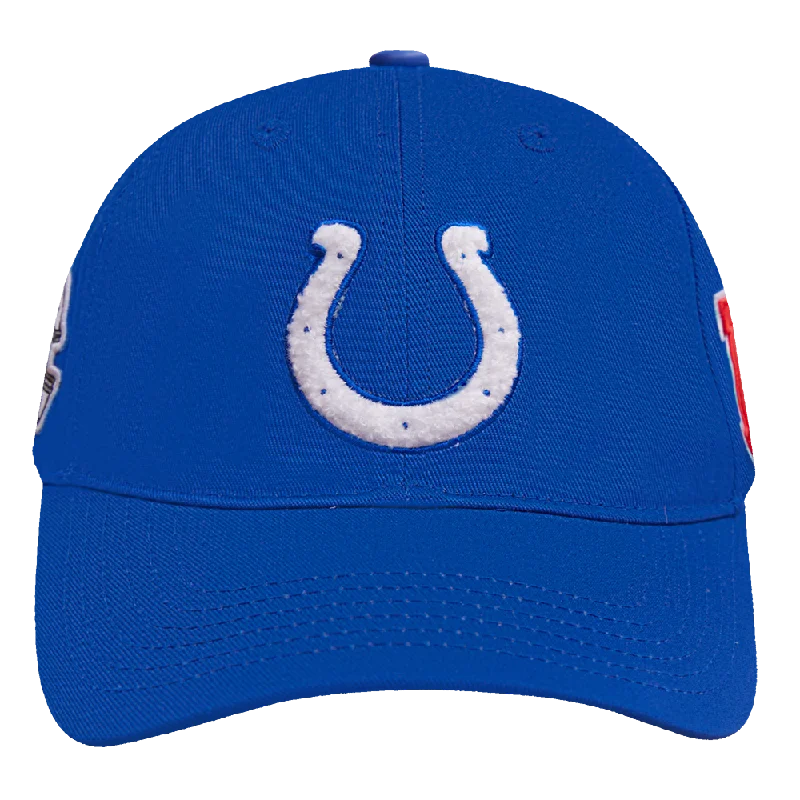 NFL INDIANAPOLIS COLTS MASHUP UNISEX DAD HAT (ROYAL BLUE)