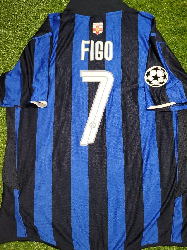 Figo Inter Milan 2007 2008 UEFA Centenary Jersey Shirt Maglia XXL