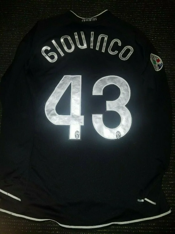 Giovinco Juventus 2006 2007 MATCH WORN Black Jersey Shirt Maglia M