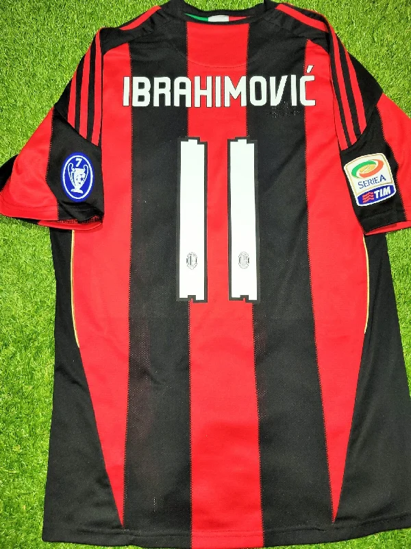 Ibrahimovic AC Milan 2010 2011 Soccer Jersey Shirt M SKU# P96288